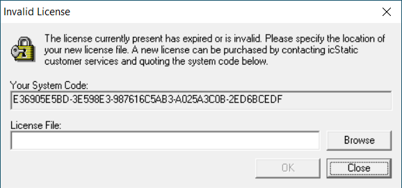 Gosh darn it, we need a license!